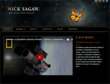 Tablet Screenshot of nicksaganprojects.com